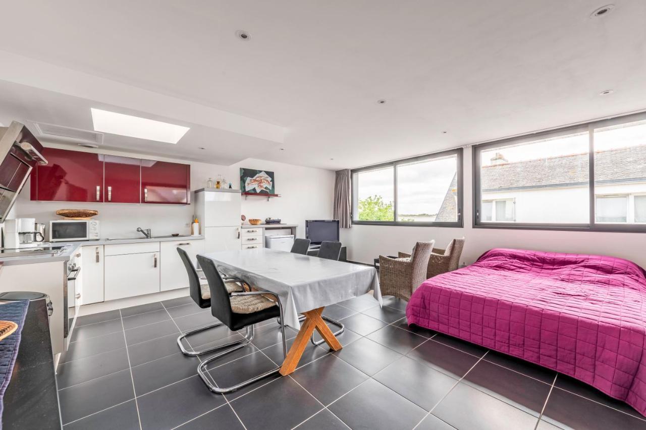 Studio Vue Mer 15M De La Plage Plobannalec Extérieur photo