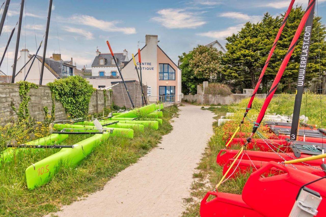 Studio Vue Mer 15M De La Plage Plobannalec Extérieur photo