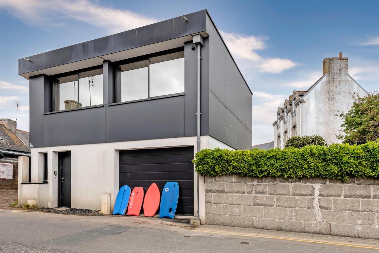 Studio Vue Mer 15M De La Plage Plobannalec Extérieur photo
